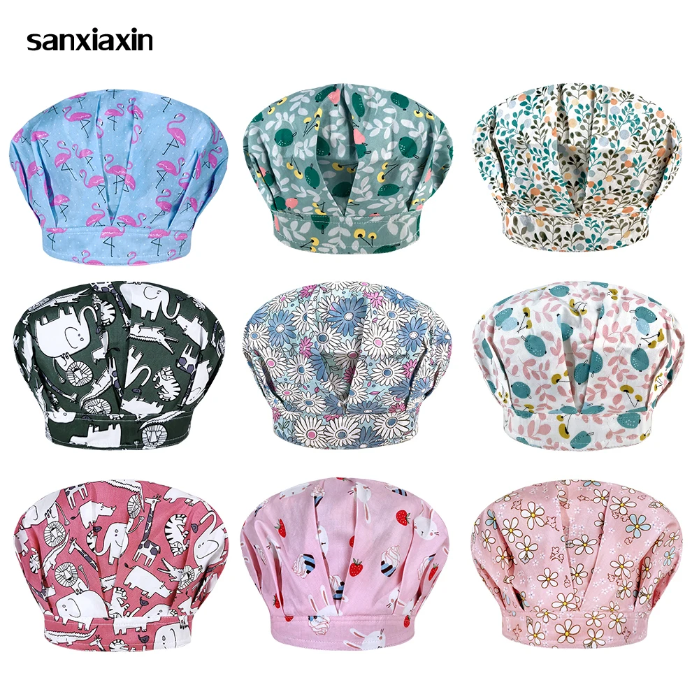Wholesale fashion cotton cartoon printing doctor adjustable surgical cap nurse Baotou scrub cap beauty salon care fluffy cap
Wholesale fashion cotton cartoon printing doctor adjustable surgical cap nurse Baotou scrub cap beauty salon care fluffy cap