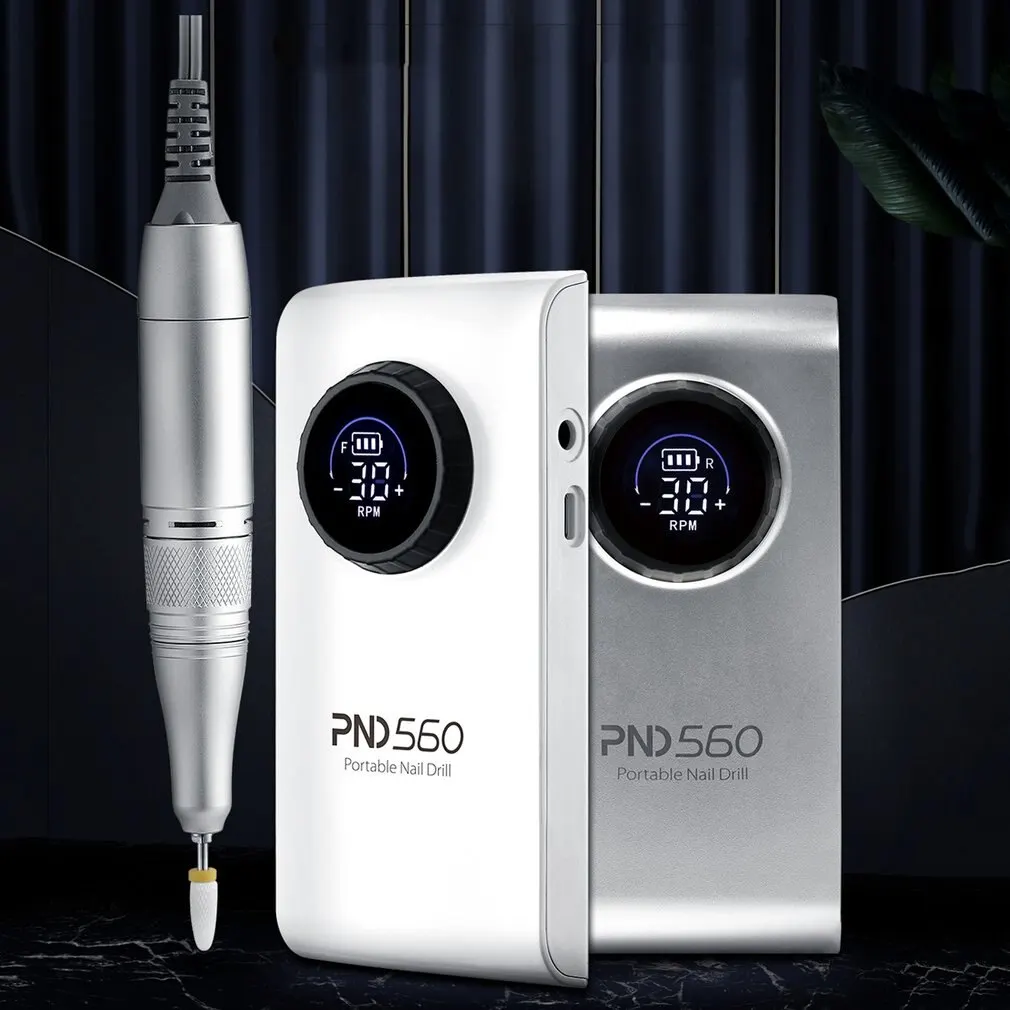 PND560 Nail Drill Machine 30000 RPM Rechargeable Nail Drill Portable Electric Cordless Nail Drill Kit For Salon Home DIY
PND560 Nail Drill Machine 30000 RPM Rechargeable Nail Drill Portable Electric Cordless Nail Drill Kit For Salon Home DIY