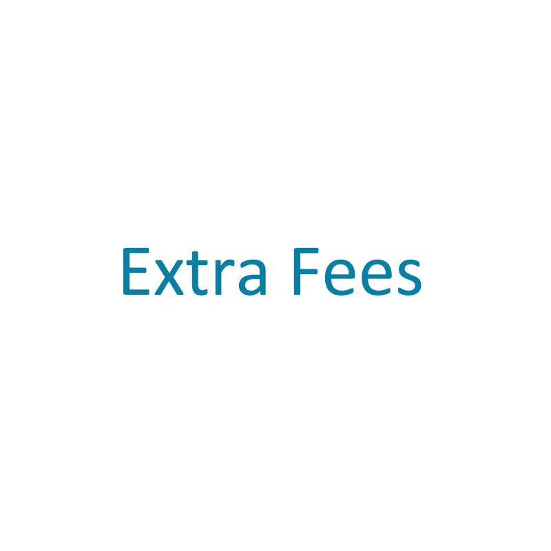 Link For Extra Shipping fees 
Link For Extra Shipping fees