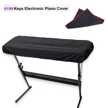 61/88 Keys Electronic Piano Keyboard Dust Cover Dustproof Stretchable for Yamaha Casio Roland Digital Piano