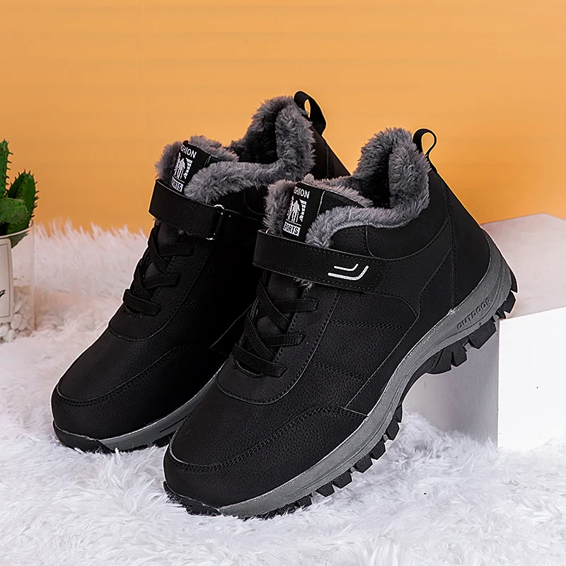 Faux Fur Man Sneaker Warmest Mountain Climbing Winter Sneakers for Men Soft Hiking Sports Shoes for Male Couple Boots Men Shoe
Faux Fur Man Sneaker Warmest Mountain Climbing Winter Sneakers for Men Soft Hiking Sports Shoes for Male Couple Boots Men Shoe