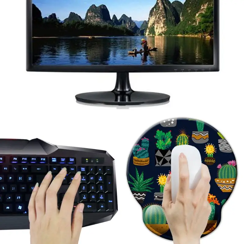 W3JB EVA Mouse Mat Wrist Guard Bracer Soft Memory Foam Computer Games Mouse Mice Pad for Home Office Use
W3JB EVA Mouse Mat Wrist Guard Bracer Soft Memory Foam Computer Games Mouse Mice Pad for Home Office Use