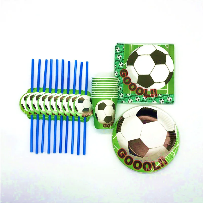 51pcs/lot Green Football Cartoon Kids Birthday Party Tableware Cup Plate Napkin Straw Tablecloth Disposable Decorations Supplies
51pcs/lot Green Football Cartoon Kids Birthday Party Tableware Cup Plate Napkin Straw Tablecloth Disposable Decorations Supplies