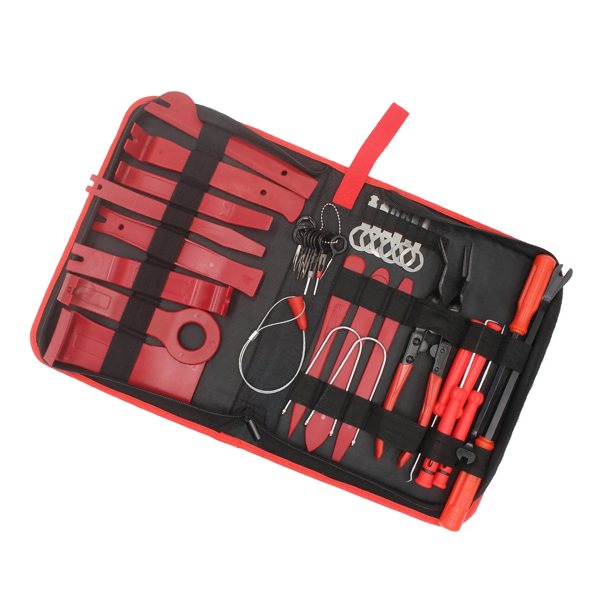 39 in 1 Car Repair Removal Tool Kit Car Speaker Door Trim Wiring Modification Tool (Red)
39 in 1 Car Repair Removal Tool Kit Car Speaker Door Trim Wiring Modification Tool (Red)