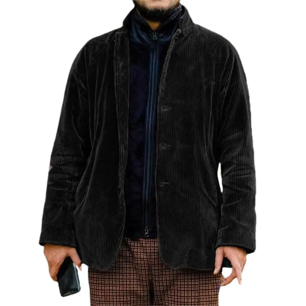 Men Jacket 2021 Stylish Jacket Fake Two-piece Turtleneck Vintage Fake Two-piece Corduroy Cardigan Men Coat for Work
Men Jacket 2021 Stylish Jacket Fake Two-piece Turtleneck Vintage Fake Two-piece Corduroy Cardigan Men Coat for Work