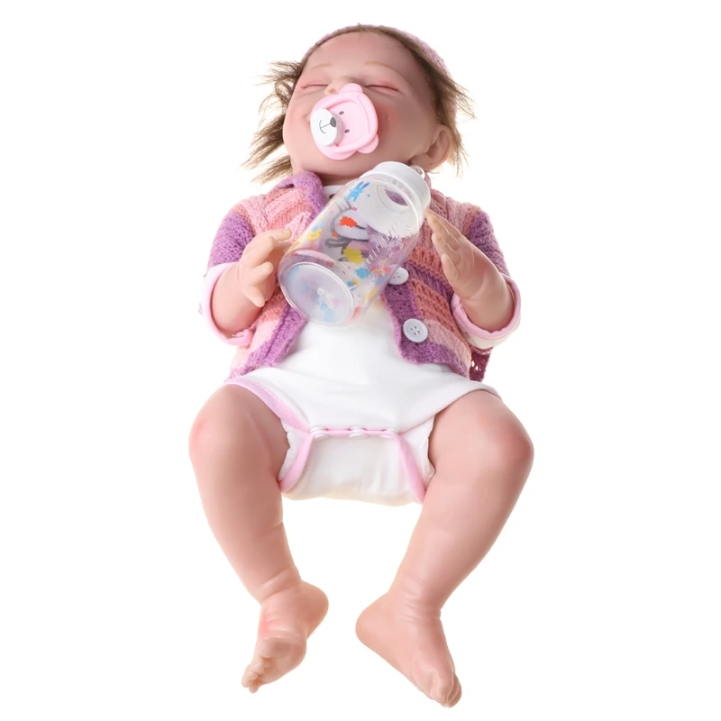 50LE Reborn Dolls Baby, Young Nourishing Accessories Toy Bottle Stuffed Animals Silicone Full Body Toddler Life
50LE Reborn Dolls Baby, Young Nourishing Accessories Toy Bottle Stuffed Animals Silicone Full Body Toddler Life