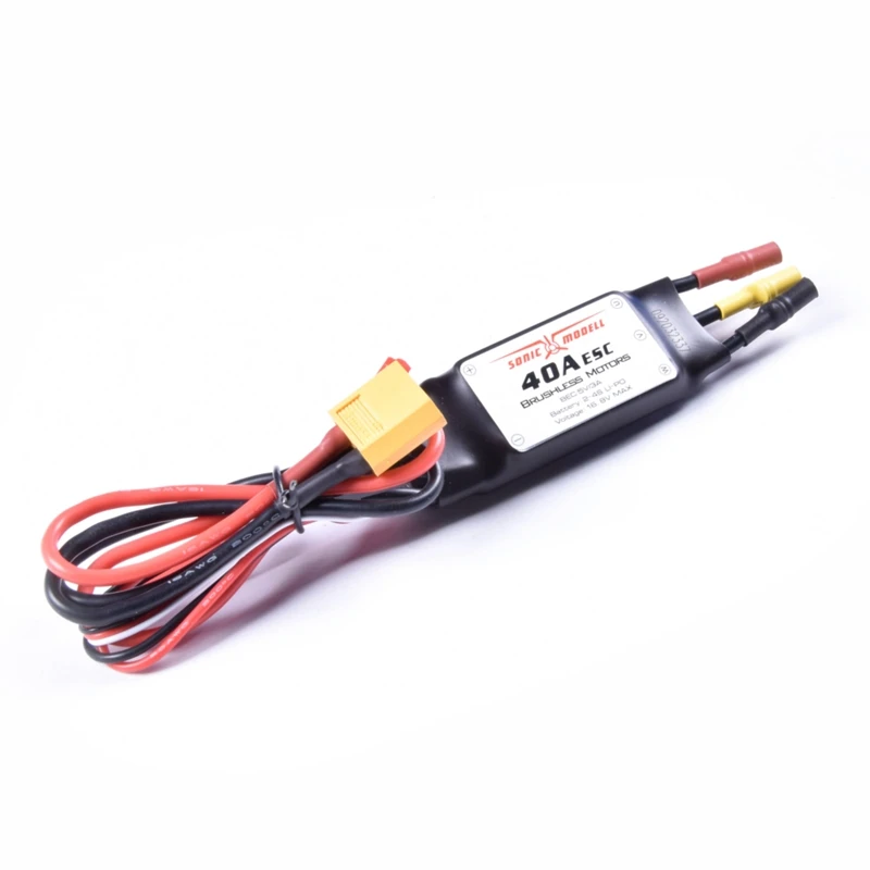 Sonicmodell AR Wing Pro FPV RC Airplane Spare Part 40A Brushless ESC With 5V 3A BEC
Sonicmodell AR Wing Pro FPV RC Airplane Spare Part 40A Brushless ESC With 5V 3A BEC