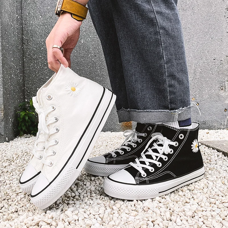 Daisy High Canvas Shoes Women Korean Chrysanthemum Net Red Shoes Leisure Comfort and Athletic Style New Trends In 2021
Daisy High Canvas Shoes Women Korean Chrysanthemum Net Red Shoes Leisure Comfort and Athletic Style New Trends In 2021