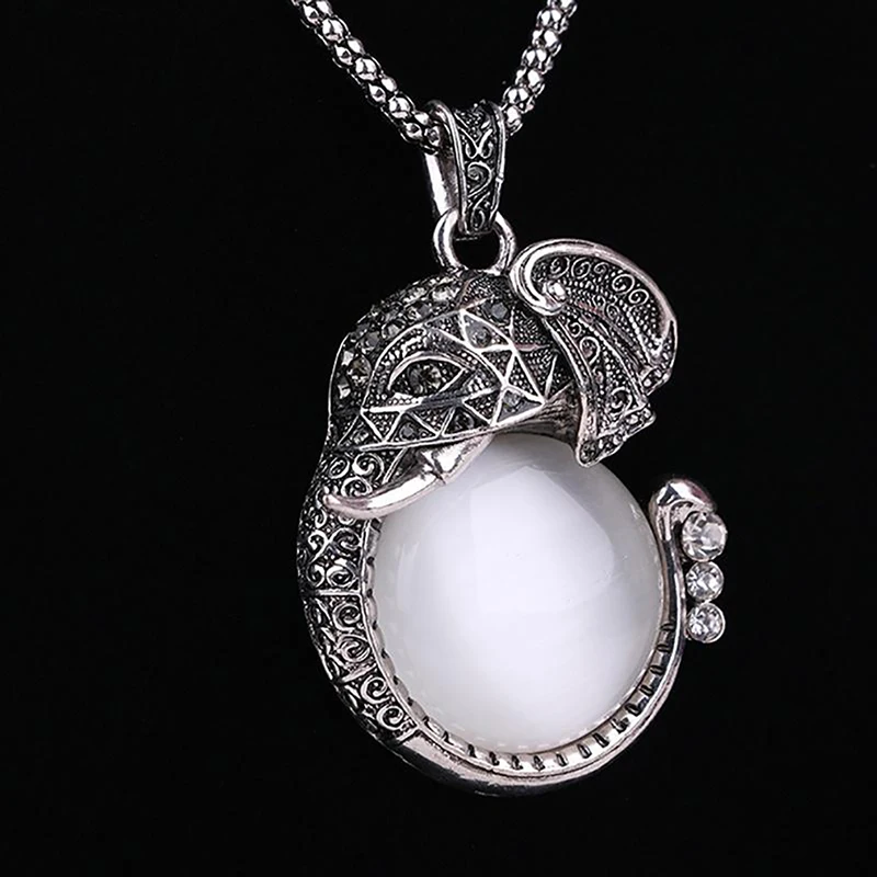 Opal Elephant Necklace Bohemian Vintage Antique Pendants Long Sweater Chains For Women Boho Jewellery Collier
Opal Elephant Necklace Bohemian Vintage Antique Pendants Long Sweater Chains For Women Boho Jewellery Collier