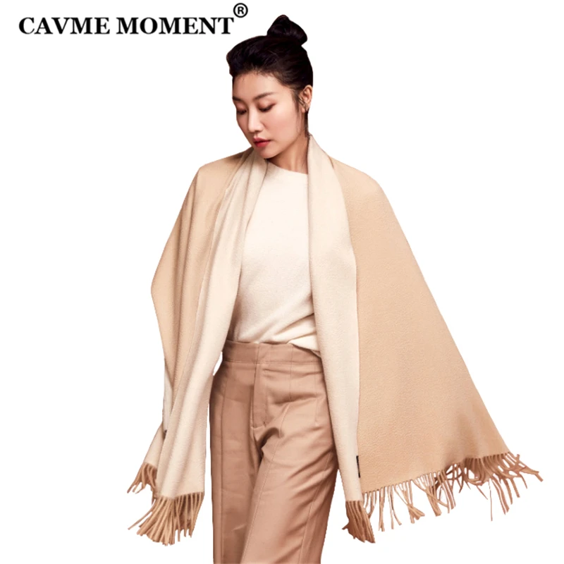 CAVME CUSTOM Logo Pashmina Long Basic Wool Scarf UnisexDouble Colors 310g 70*180cm
CAVME CUSTOM Logo Pashmina Long Basic Wool Scarf UnisexDouble Colors 310g 70*180cm
