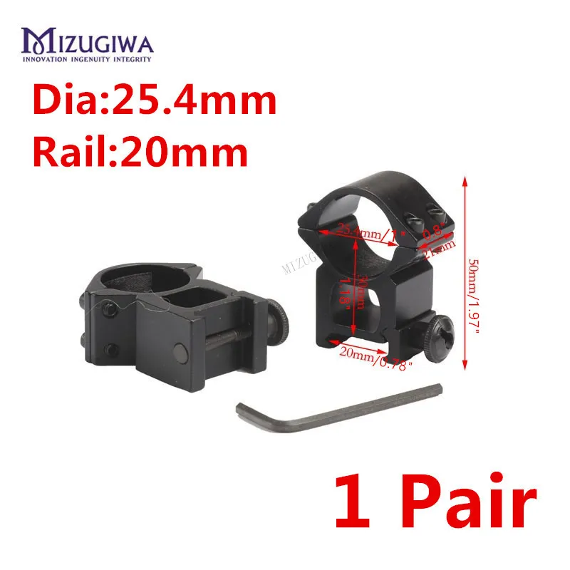 1 Pair MIZUGIWA Scope Mount 25.4mm/1" Ring 20mm Weaver Rail See Through High Heavy Duty(HD) Sight Pistol Airsoft Hunting Caza
1 Pair MIZUGIWA Scope Mount 25.4mm/1" Ring 20mm Weaver Rail See Through High Heavy Duty(HD) Sight Pistol Airsoft Hunting Caza
