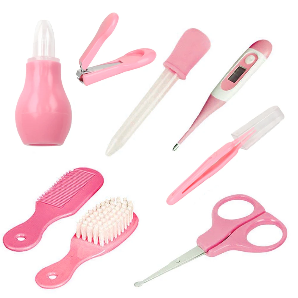 8pcs/set Health Care Tweezers Pipette Trimmer Nail Clippers Hair Brush Baby Grooming Kit Infants Comb Thermometer Newborn
8pcs/set Health Care Tweezers Pipette Trimmer Nail Clippers Hair Brush Baby Grooming Kit Infants Comb Thermometer Newborn