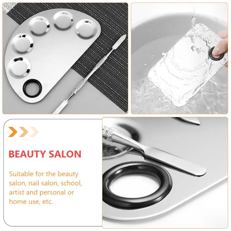 1 Set Stainless Steel Color Palettes Beauty Tool Cosmetic Palettes (Steel color)
1 Set Stainless Steel Color Palettes Beauty Tool Cosmetic Palettes (Steel color)