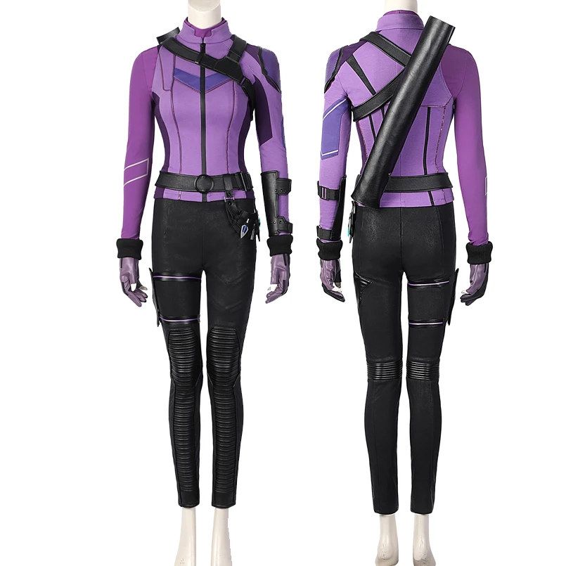 New Movie Cosplay Costume Hawk Costume Accessories Arrow Props Kate Bishop Complete Outfit Custom Made
New Movie Cosplay Costume Hawk Costume Accessories Arrow Props Kate Bishop Complete Outfit Custom Made