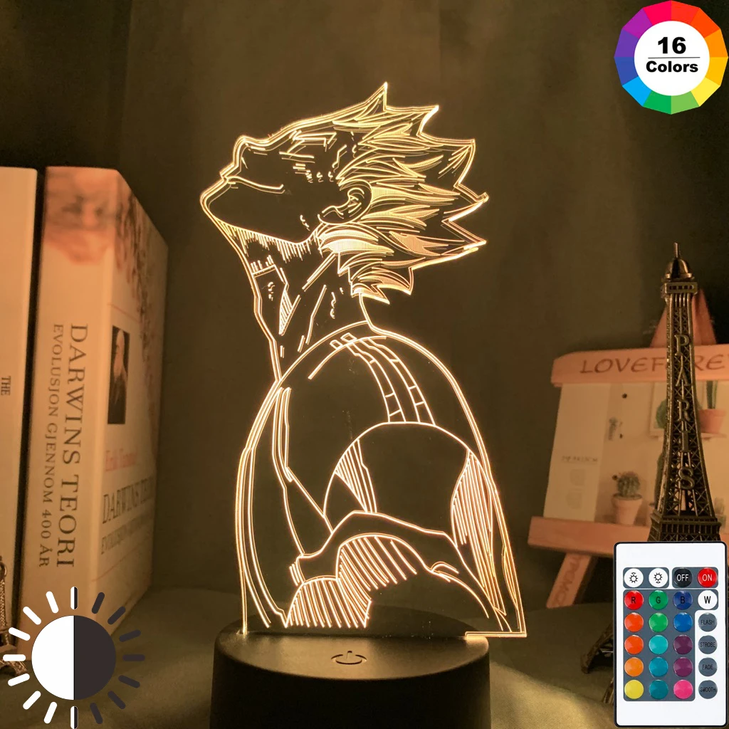 3d Night Light Anime Haikyu Bokuto Light for Bedroom Decor Child Kids Birthday Gift Manga Gadget Kotaro Bokuto Lamp Haikyuu
3d Night Light Anime Haikyu Bokuto Light for Bedroom Decor Child Kids Birthday Gift Manga Gadget Kotaro Bokuto Lamp Haikyuu