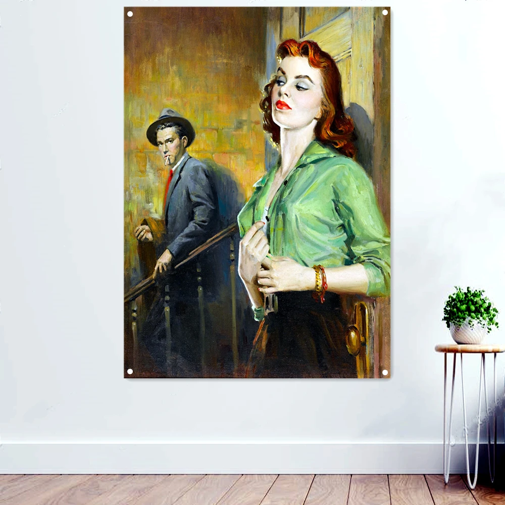 Bad Girl Vintage Pin Up Girl Posters Decorative Banner Hanging Painting Tapestry Sexy Art Sticker Flag Mural Bar Cafe Home Decor
Bad Girl Vintage Pin Up Girl Posters Decorative Banner Hanging Painting Tapestry Sexy Art Sticker Flag Mural Bar Cafe Home Decor