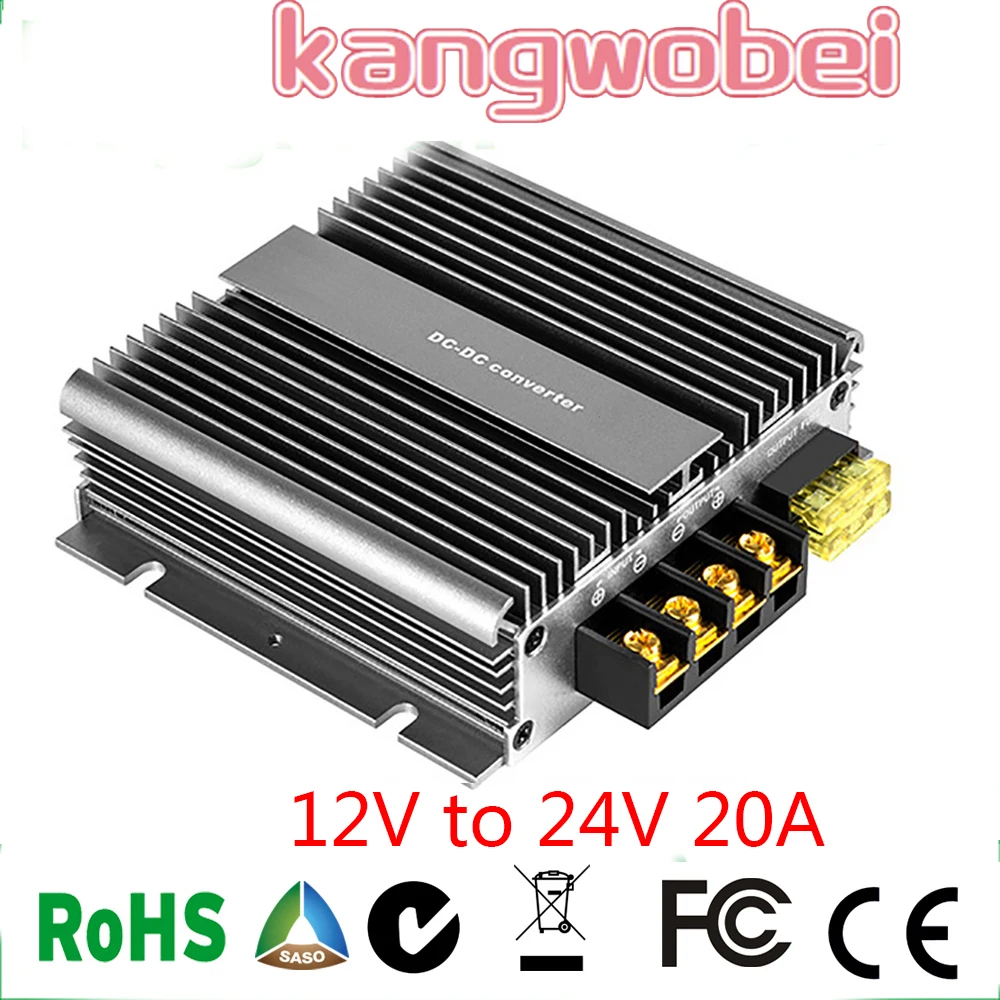 480W 20A 12V TO 24V CE RoHS WATERPROOF SWITCHING STEP UP ELECTRIC SCOOTER DC CONVERTER ADAPTER PRICE
480W 20A 12V TO 24V CE RoHS WATERPROOF SWITCHING STEP UP ELECTRIC SCOOTER DC CONVERTER ADAPTER PRICE
