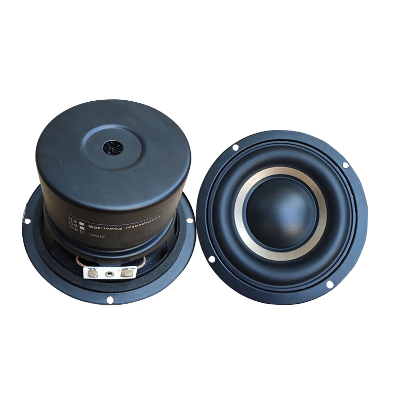 40W 4Ohm 8Ohm Woofers speakers 4 Inch HIFI Deep Bass Subwoofer Speaker 4 Layer Voice Coil Loudspeaker Car Subwoofer DIY 2PCS
40W 4Ohm 8Ohm Woofers speakers 4 Inch HIFI Deep Bass Subwoofer Speaker 4 Layer Voice Coil Loudspeaker Car Subwoofer DIY 2PCS