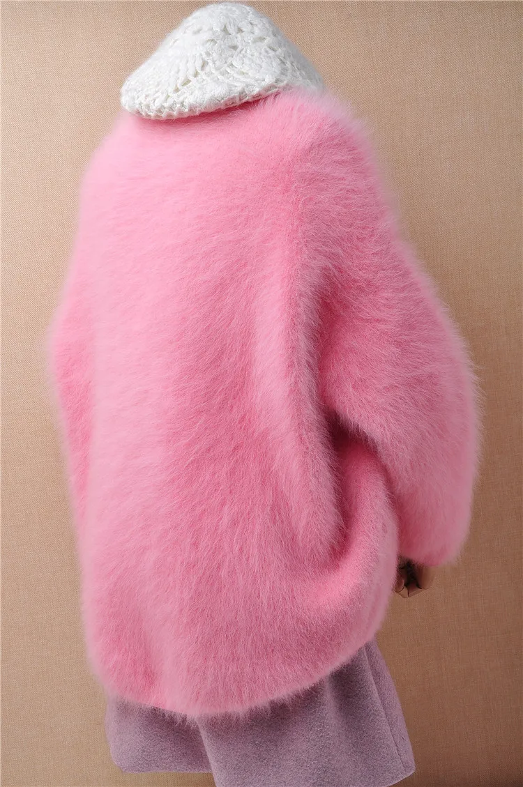 ladies women Korean sweet pink fuzzy fluffy mink cashmere long batwing sleeves cardigan zipper angora rabbit fur jacket coat top
ladies women Korean sweet pink fuzzy fluffy mink cashmere long batwing sleeves cardigan zipper angora rabbit fur jacket coat top