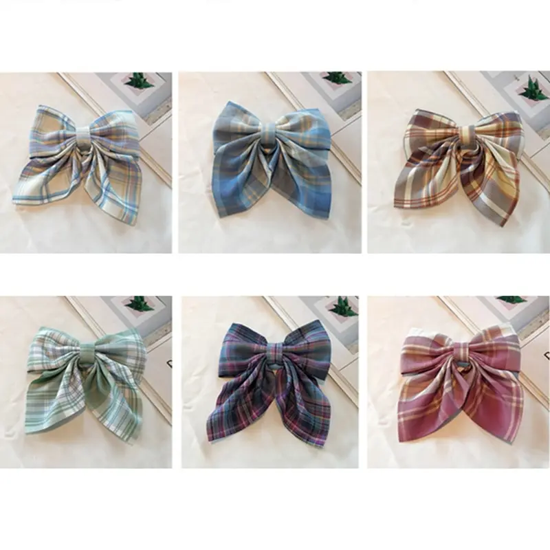 1pcs Bow Hairpin Campus Style Child Plaid Headdress Hairpin Headdress Clip Girls Women Cute Sweet Hair Accessories Headwear
1pcs Bow Hairpin Campus Style Child Plaid Headdress Hairpin Headdress Clip Girls Women Cute Sweet Hair Accessories Headwear