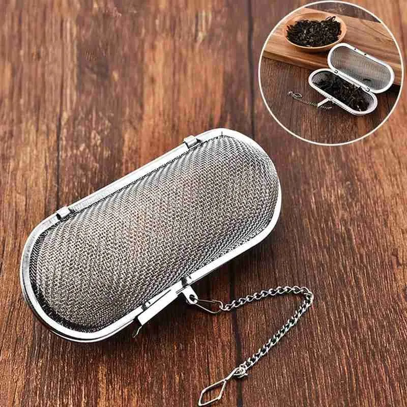 Steel Tea Strainer Tea Filter Reusable Tea Filter Infuser Gadgets Teaware Kitchen Herbal Tool Loose Tea Leaf Spice J8Q5
Steel Tea Strainer Tea Filter Reusable Tea Filter Infuser Gadgets Teaware Kitchen Herbal Tool Loose Tea Leaf Spice J8Q5