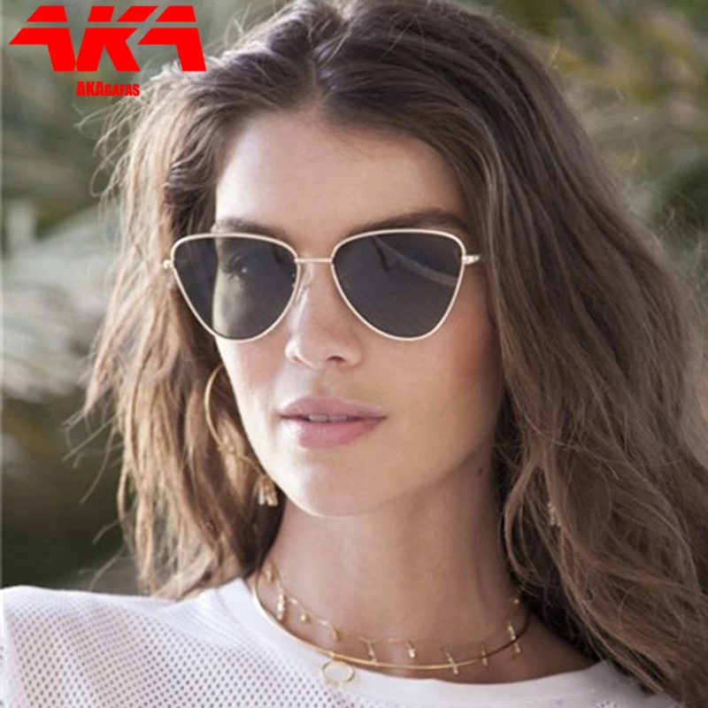 AKAgafas Cat Eye Small Frame Sunglasses Women Ocean Lens Sun Glasses Vintage Personality Cool Oculos Feminino Street Beat Lentes
AKAgafas Cat Eye Small Frame Sunglasses Women Ocean Lens Sun Glasses Vintage Personality Cool Oculos Feminino Street Beat Lentes