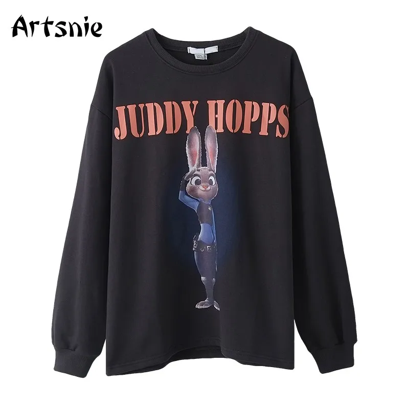 Artsnie Autumn Disney Cartoon Sweatshirt Women O Neck Long Sleeve Oversized Hoodies Streetwear Gray Ladies Sweatshirts Femme
Artsnie Autumn Disney Cartoon Sweatshirt Women O Neck Long Sleeve Oversized Hoodies Streetwear Gray Ladies Sweatshirts Femme