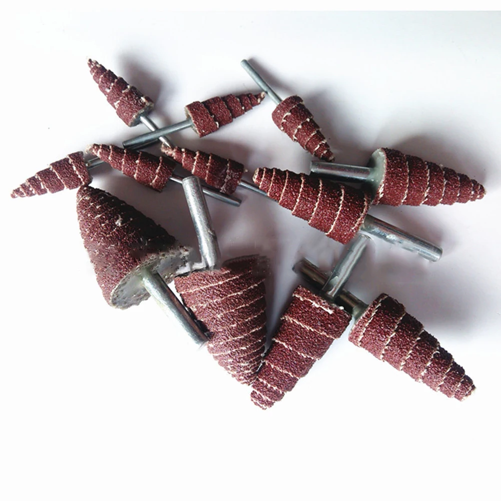 1pc Cone Abrasive Sandpaper Sanding Louver Polishing Wheel Grinding Head Deburr Router Bits Burr Rotary Tool
1pc Cone Abrasive Sandpaper Sanding Louver Polishing Wheel Grinding Head Deburr Router Bits Burr Rotary Tool