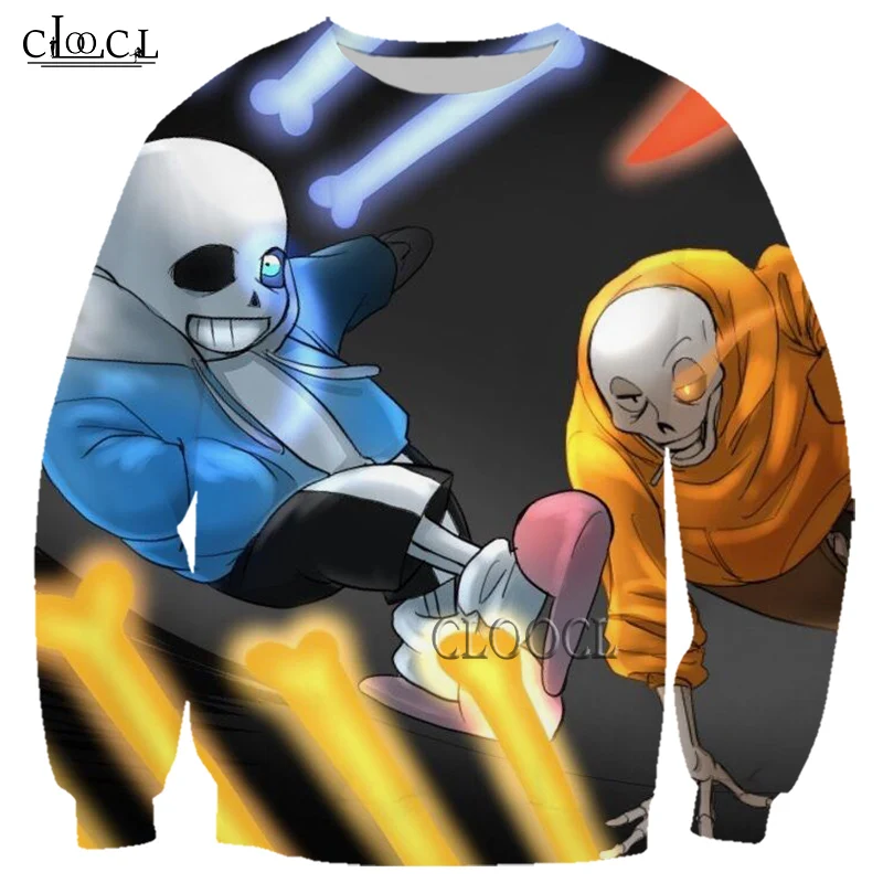 CLOOCL Newest Popular Game Undertale 3D Print Men Women Sweatshirts Fashion Long Sleeve Outerwear Harajuku Tops Drop Shipping
CLOOCL Newest Popular Game Undertale 3D Print Men Women Sweatshirts Fashion Long Sleeve Outerwear Harajuku Tops Drop Shipping