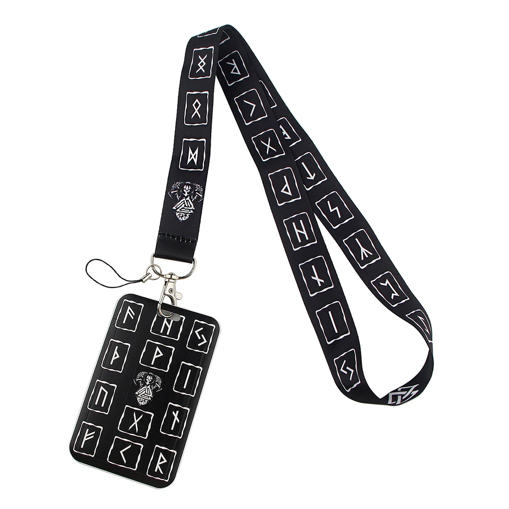 YA122 Viking Rune Cancer Card Cover Business Card With Lanyard ID Card Pass Mobile Phone USB Badge Holder Key Strap
YA122 Viking Rune Cancer Card Cover Business Card With Lanyard ID Card Pass Mobile Phone USB Badge Holder Key Strap