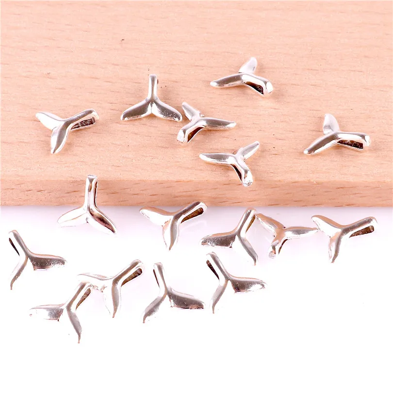 100pcs/lot Whale Tail Cham Antique Silver Plated Whale Tail Charms DIY Supplies Jewelry Accessories 23292
100pcs/lot Whale Tail Cham Antique Silver Plated Whale Tail Charms DIY Supplies Jewelry Accessories 23292