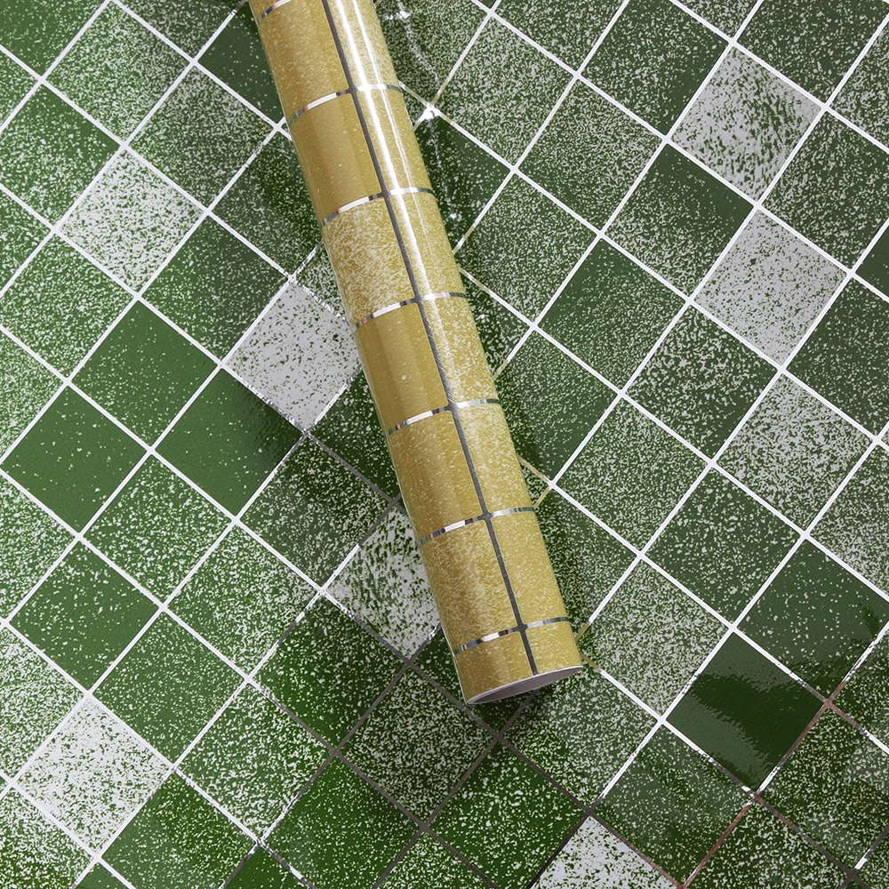 Самоклеящаяся настенная бумага для ванной комнаты водонепроницаемая