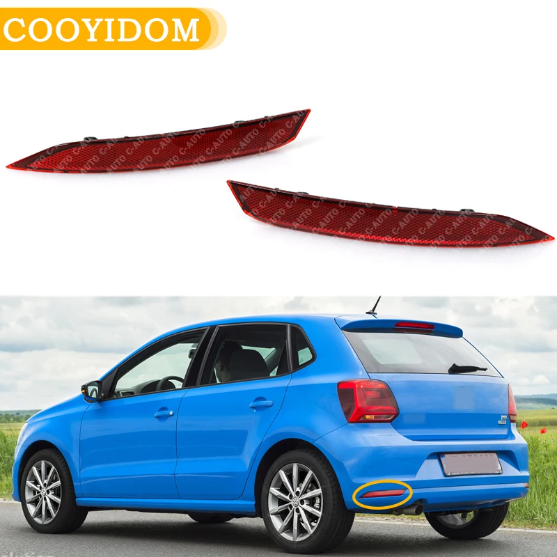 Car Rear Brake Light Bumper Reflector Tail Lights For VW POLO 2014 2015 2016 2017 6RD945105B 6RD945106B 
Car Rear Brake Light Bumper Reflector Tail Lights For VW POLO 2014 2015 2016 2017 6RD945105B 6RD945106B