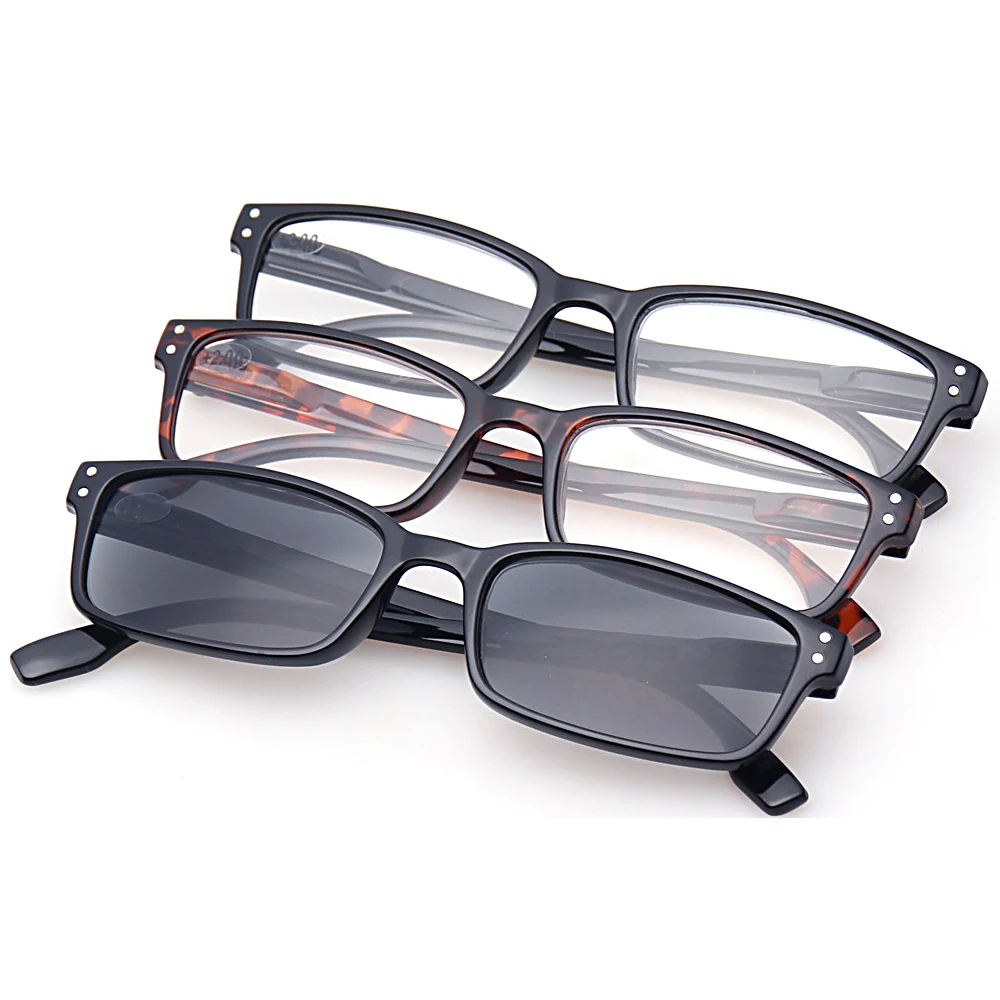 Boncamor Reading Glasses Spring Hinge Contains Sunglasses Men and Women Rectangular Frame Decorative Eyeglasses
Boncamor Reading Glasses Spring Hinge Contains Sunglasses Men and Women Rectangular Frame Decorative Eyeglasses