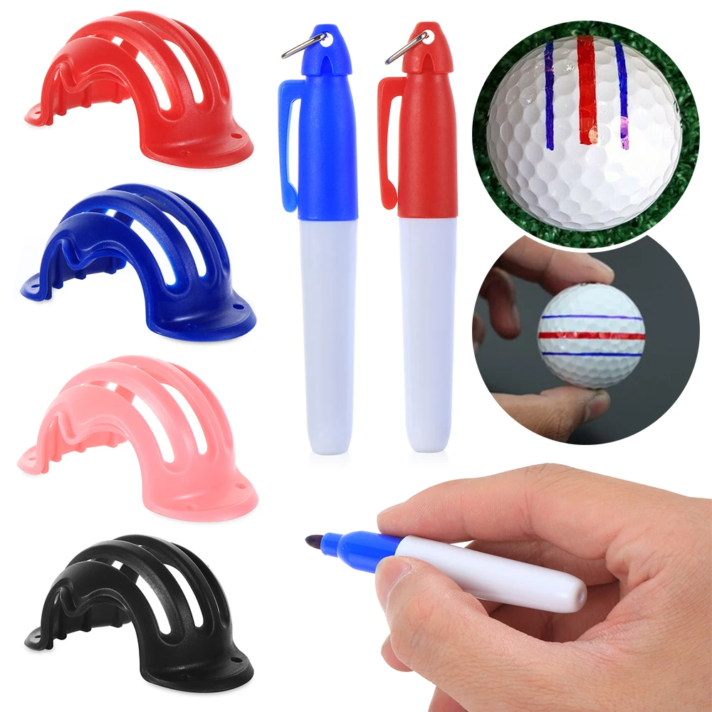 1 Set Golf Ball Triple Track 3 Line Marker Chrome Stencil +2Pcs Marker Pen Golf Putting Positioning Aids Outdoor Golf Sport Tool
1 Set Golf Ball Triple Track 3 Line Marker Chrome Stencil +2Pcs Marker Pen Golf Putting Positioning Aids Outdoor Golf Sport Tool
