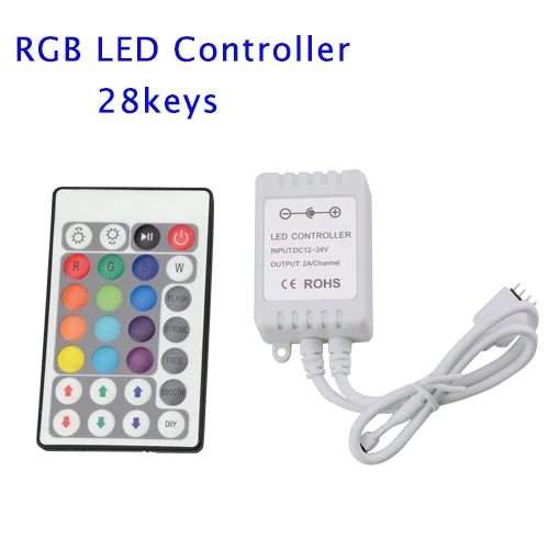 RGB-контроллер, светодиодный контроллер 28 цветов, RGB-контроллер для светодиодной ленты 5050 3528 3014 RGB, световой диммер с дистанционным управление...
RGB-контроллер, светодиодный контроллер 28 цветов, RGB-контроллер для светодиодной ленты 5050 3528 3014 RGB, световой диммер с дистанционным управление...