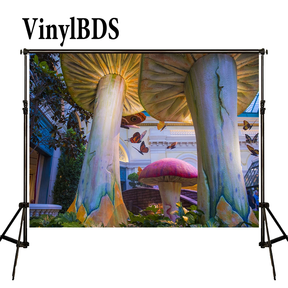 VinylBDS Newborn Colorful Giant Mushroom Backdrop Children Fairy Tale Background Baby Butterfly Palace for Kids Photo Shoot
VinylBDS Newborn Colorful Giant Mushroom Backdrop Children Fairy Tale Background Baby Butterfly Palace for Kids Photo Shoot