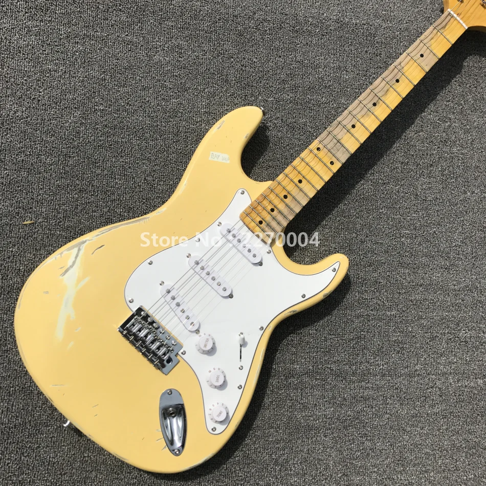 High-quality guitars, retro models, ST series, guitars sold in stock, lightning delivery
High-quality guitars, retro models, ST series, guitars sold in stock, lightning delivery