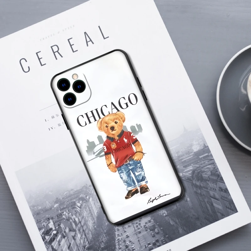 Italy Bear RL soft Case For iPhone 11 12 Pro Max mini 7 8 6 6S Plus XR X XS MAX silicone phone Luxury brand Cover fundas capa
Italy Bear RL soft Case For iPhone 11 12 Pro Max mini 7 8 6 6S Plus XR X XS MAX silicone phone Luxury brand Cover fundas capa