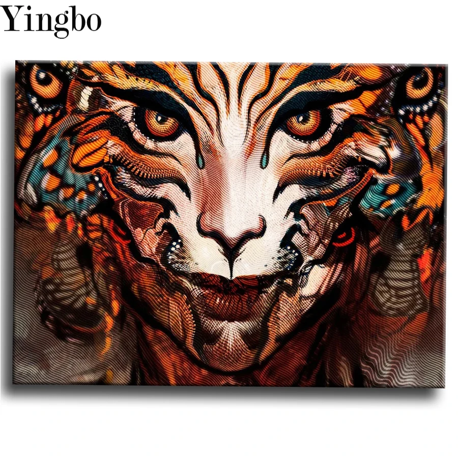 Fantasy Woman Tiger Face Diamond Painting full Square/Round Drill Pictures of rhinestones 5d diy mosaic diamond Embroidery icon
Fantasy Woman Tiger Face Diamond Painting full Square/Round Drill Pictures of rhinestones 5d diy mosaic diamond Embroidery icon