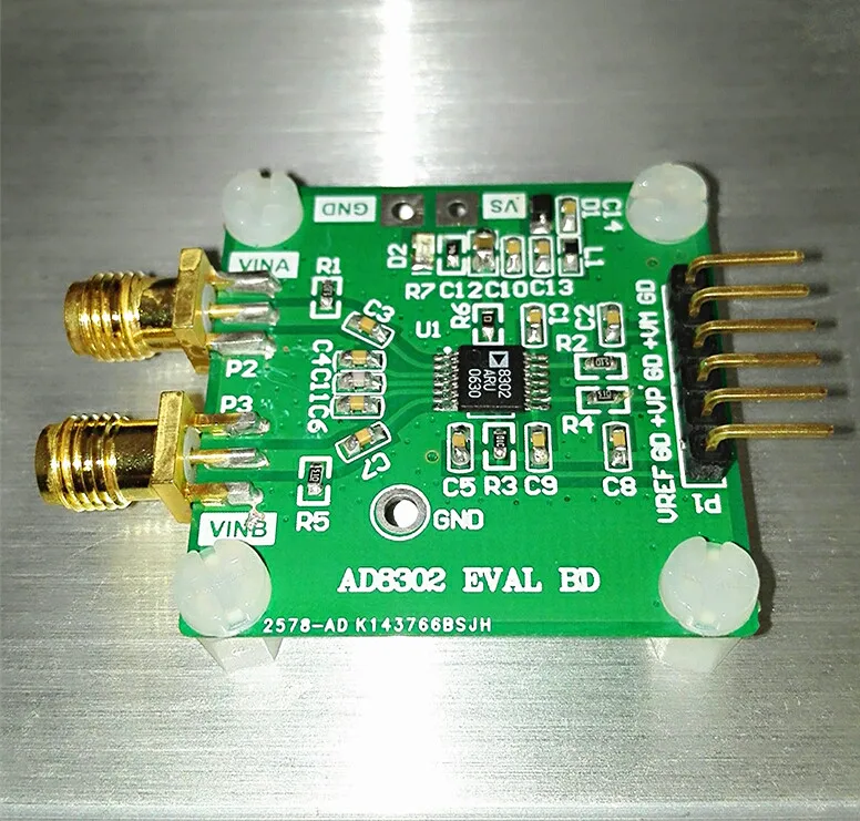 Широкополосное Обнаружение фазы амплитуды, анализ сопротивления, модуль AD8302
Широкополосное Обнаружение фазы амплитуды, анализ сопротивления, модуль AD8302