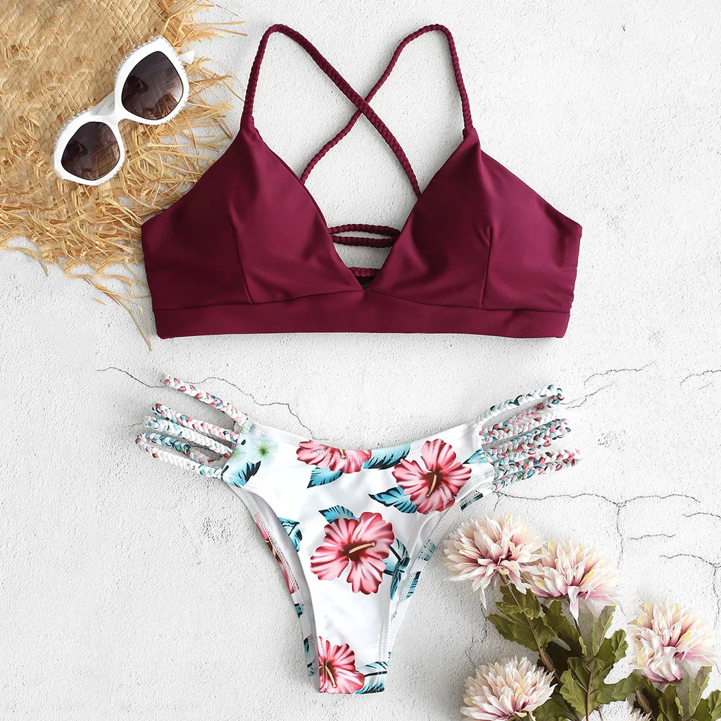 Micro Bikini Thong Push Up High Wwomen's Bikini Cut Flower Two Piece Swimsuit Pushups Swimwear Beachwear Women Swimming Suit Set
Micro Bikini Thong Push Up High Wwomen's Bikini Cut Flower Two Piece Swimsuit Pushups Swimwear Beachwear Women Swimming Suit Set
