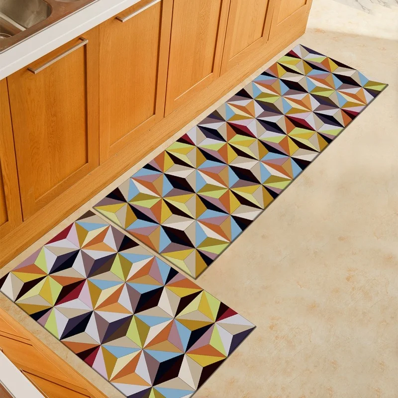 Simple and Fashionable Kitchen Carpet Floor Mat Foot Mat Thickened European Carpet Bathroom Carpet Door Mat Customized Rug
Simple and Fashionable Kitchen Carpet Floor Mat Foot Mat Thickened European Carpet Bathroom Carpet Door Mat Customized Rug