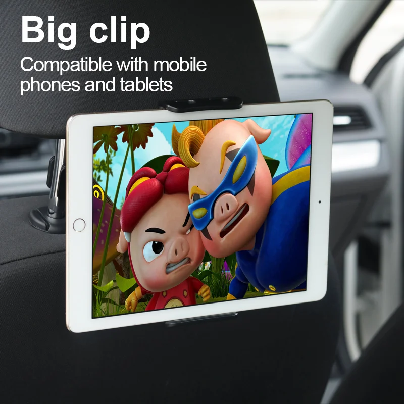 Car Headrest Phone Holder 360 Degree Rotate Adjustable Tablet Stand Seat Rear Headrest Mounting Bracket for 4-11 Inch
Car Headrest Phone Holder 360 Degree Rotate Adjustable Tablet Stand Seat Rear Headrest Mounting Bracket for 4-11 Inch
