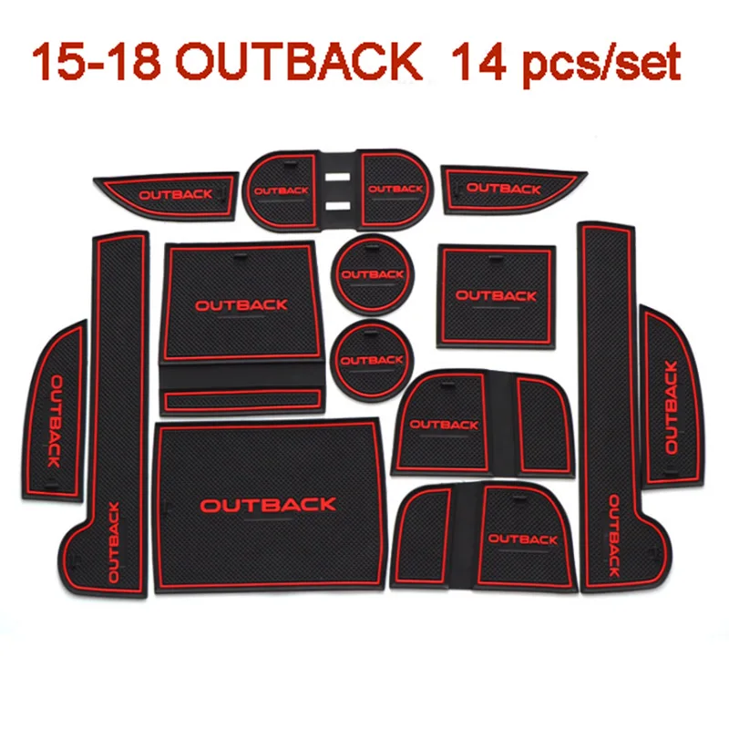 14PCS/Lot Car-Styling Latex Door Groove Mat Car-Covers Gate Slot Mat Sticker For Subaru Outback Internal Accessories Car Styling
14PCS/Lot Car-Styling Latex Door Groove Mat Car-Covers Gate Slot Mat Sticker For Subaru Outback Internal Accessories Car Styling
