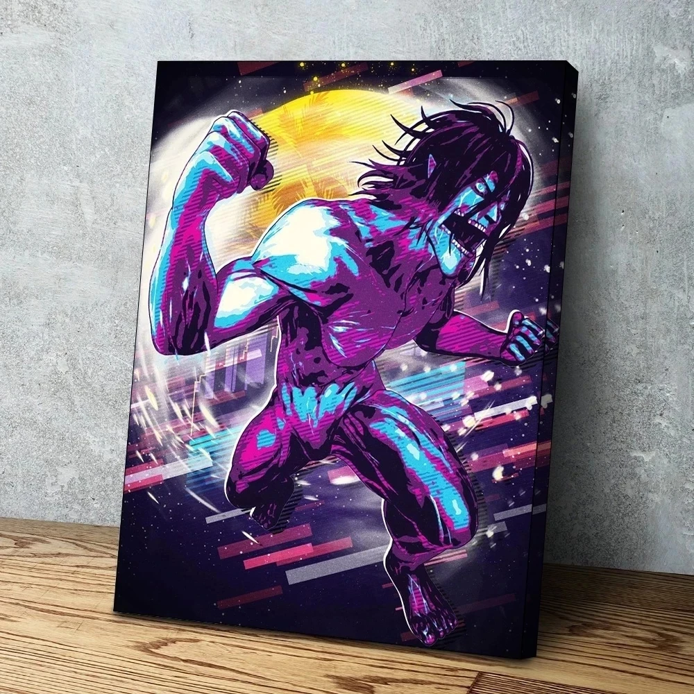 Painting Canvas Wall Art Attack on Titan Poster Prints Modular Home Decoration Japanese Animation Pictures No Frame For Corridor
Painting Canvas Wall Art Attack on Titan Poster Prints Modular Home Decoration Japanese Animation Pictures No Frame For Corridor