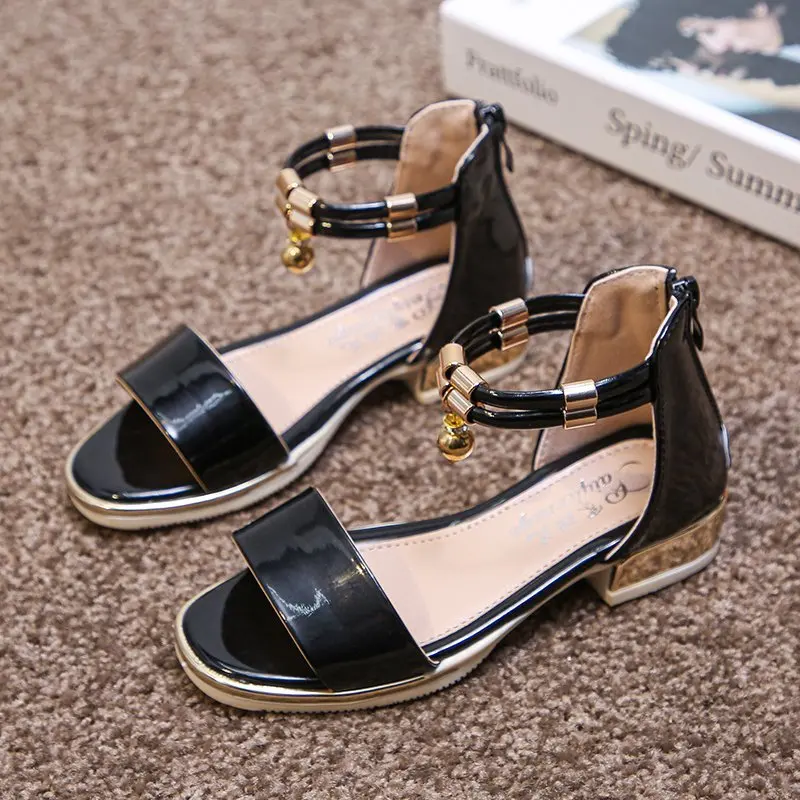 New Kids Princess Fashion Shoes Girl Flats Shoes Children's Solid Sandals Summer Footwear 26-36 Round Toe Non-slip Pink Sandal
New Kids Princess Fashion Shoes Girl Flats Shoes Children's Solid Sandals Summer Footwear 26-36 Round Toe Non-slip Pink Sandal
