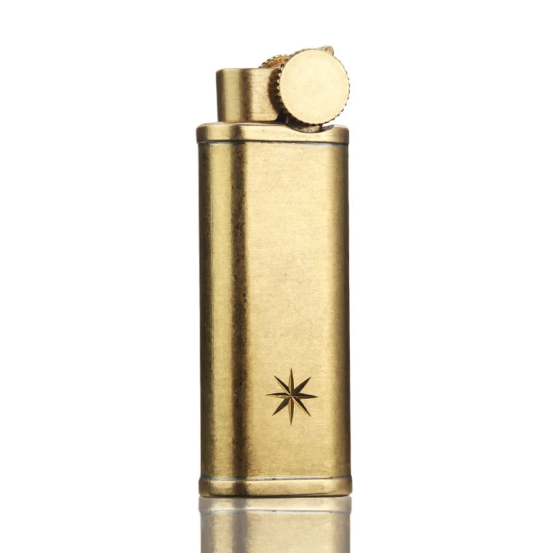Oblique Fire Retro Vintage Grinding Wheel Gas Lighter Inflatable Pure Copper Liner Shell Integrated Pipe Special Flame
Oblique Fire Retro Vintage Grinding Wheel Gas Lighter Inflatable Pure Copper Liner Shell Integrated Pipe Special Flame