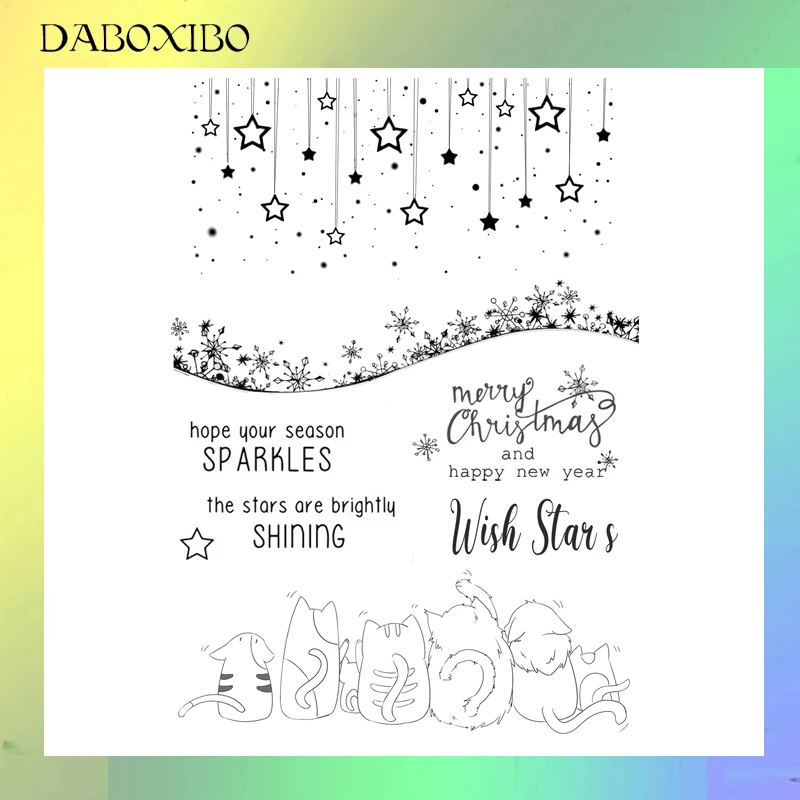 DABOXIBO Christmas Ornaments Clear Stamps For DIY Scrapbooking/Card Making/Photo Album Silicone Decorative Crafts 13X13
DABOXIBO Christmas Ornaments Clear Stamps For DIY Scrapbooking/Card Making/Photo Album Silicone Decorative Crafts 13X13