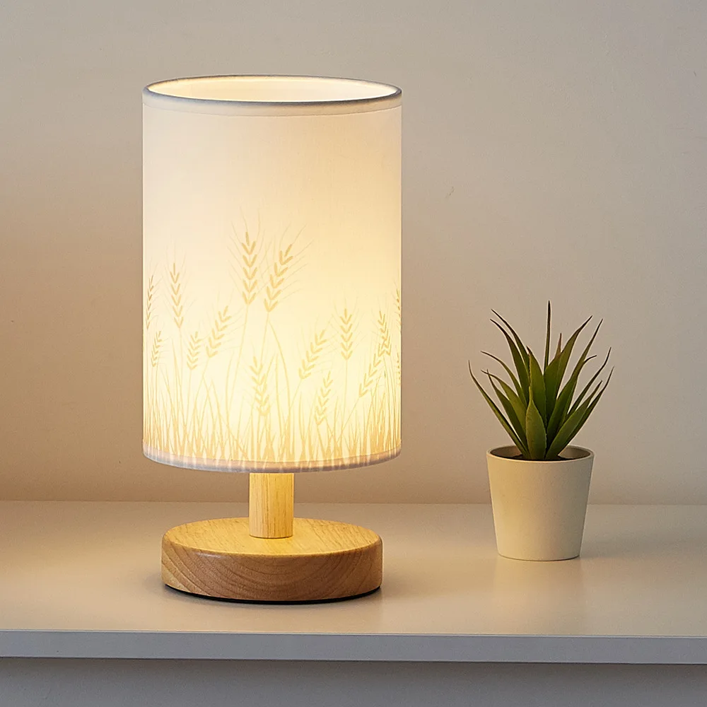 Night Light LED Simple Fabric Table Lamp Linen shade Table Lamps USB Powered Energy-saving Wooden Warm Light Ambient Desk Lamp
Night Light LED Simple Fabric Table Lamp Linen shade Table Lamps USB Powered Energy-saving Wooden Warm Light Ambient Desk Lamp